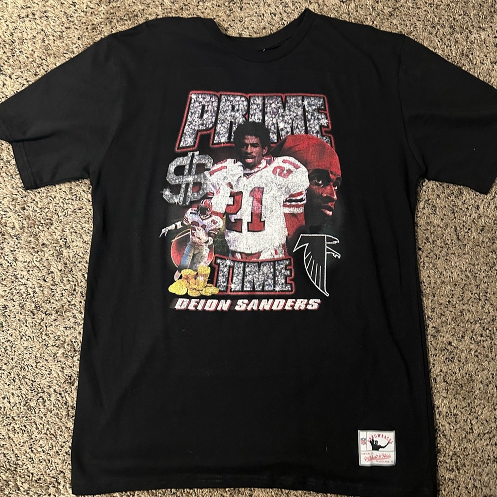 DEION SANDERS PRIMETIME MITCHELL AND NESS TEE